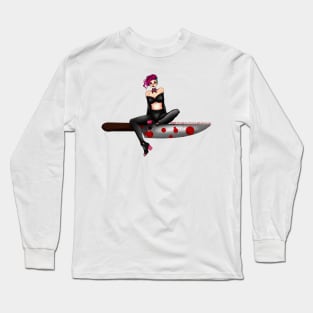 Trixi is stabby Long Sleeve T-Shirt